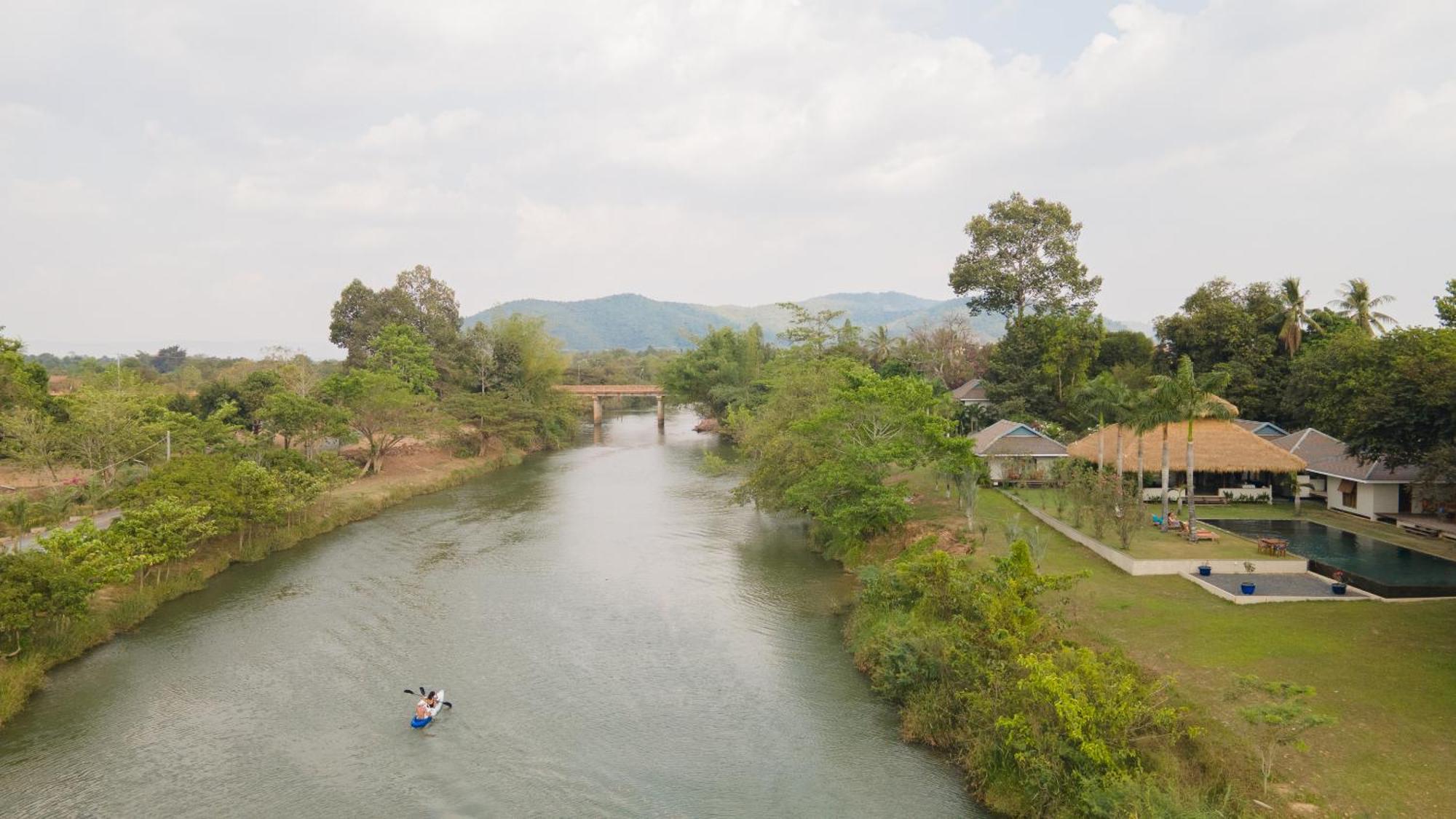 Khla Lodge Kampot Esterno foto